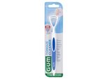 Gum Spazzolino Per La Lingua Halicontrol Bianco Blu Detergente Per La Lingua Contro L'alito Cattivo