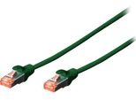 Digitus DK-1644-100-G-5 Cavo Patch Digitus Cat. 6, S/Ftp, 10,0 M, Verde, 5 Pz
