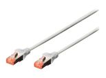 Digitus DK-1644-200-5 Cavo Patch Digitus Cat. 6, S/Ftp, 20,0 M, Grigio, 5 Pz