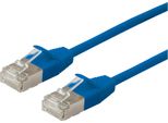 Equip Cavo Patch Cat6A Slim F/Ftp 2Xrj45 5,00M Blau Lszh Polybeutel