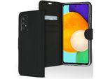 Samsung Galaxy A52/Samsung Galaxy A52S/Samsung Galaxy A52 Custodia - Similcuoio - Accezz Flip Cover - Nero