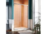 Sonni Cabina Doccia Porta Scorrevole Porta A Nicchia Porte Doccia 110 X 185Cm Porta Doccia Vetro Esg 5Mm