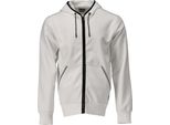 Felpa Con Cappuccio E Zip Bianca, Taglia 4XL Mascot 22486-378-06