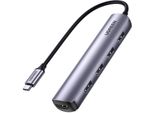 Ugreen 20197 Dock Per Notebook/Replicatore Di Porte Wired Usb 3.2 Gen 1 (3.1 Gen 1) Type-C Grigio