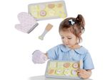 Oem - Set Di Pasticceria In Legno Classic World 11 Pezzi.