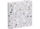 Walther Memo Album Slip-In Terrazzo Stone Grey 200 Foto 10X15 Cm