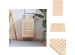 Vidaxl Armadio A Battente Design 61,5X39,4 Cm Pino Massiccio - Porte Per Armadi