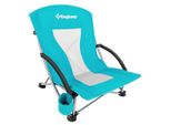 King Camp Sedia Da Campeggio Pieghevole Deluxe Turchese