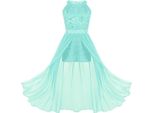 Ragazze Abito Da Sera Dimensioni 170-176 Cm Dolce Principessa Abiti Da Ragazza Fiore Per Festa Matrimonio Damigelle D'onore Festa Bambini Jumpsuit