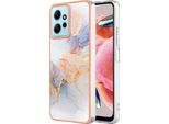 Custodia Per Xiaomi Redmi Note 12 4G, Custodia In Silicone Tpu Antiurto A Fantasia Grigio