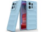 Custodia Per Motorola Edge 50 Pro Custodia Protettiva In Silicone Tpu Morbido Antiurto Blu