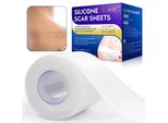 Cerotti Per Cicatrici Cerotti In Silicone Riduzione Delle Cicatrici Fogli Di Silicone Per Cicatrici Trasparente