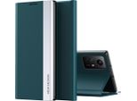 Custodia Per Xiaomi Redmi Note 12S Custodia Magnetica In Finto Cuoio Con Funzione Stand Verde