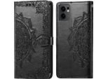 Oppo Reno 13 F Sleeve - Pelle Finta - Flip Cover Imoshion - Nero