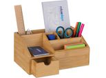 Organizzatore Da Tavolo Relaxdays Con Cassetto
