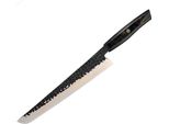 Coltello Da Cucina Damasco ZA-37584 - Affettatrice/Nero/Marrone KP37584