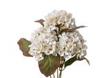 Fiore Artificiale Clayre & Eef Ortensia 44 Cm Plastica Bianca