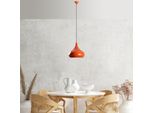 Opviq, Saglam 3774 - Arancione, Lampadario, Arancione, Corpo In Metallo, 30 X 30 X 35 - 126 Cm