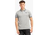 Polo Uomo Regular Fit Markham Marl Grigio/Navy Xxl Lonsdale