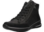Rieker Donna Tex Stivaletto Stringato Nero, Colore:Nero, Eu Size:37