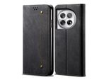 Custodia Per Oneplus ACE3, Custodia A Portafoglio In Pelle Con Chiusura Magnetica E Supporto Nero