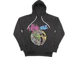 Blink 182 - Felpa Con Cappuccio "Overboard Event"" Per Uomo/Donna Unisex RO11531 (Xl) (Antracite)"