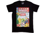 Marvel Comics - Maglietta "Earth's Mightiest"" Per Bambini/Donne Unisex RO11473 (M) (Schwarz)"