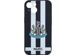 Newcastle United Fc - Custodia Per Cellulare, In Silicone, Con Strisce TA12768 (Taglia Unica) (Blu/Bianco/Nero)