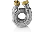 Tubo Flessibile In Acciaio Inox Hdpe Dn 40 - 300 Mm Con 2 Dadi Di Raccordo Da 1 1/2" Ig Tubo Rinforzato Ig X Ig Dvgw Dimensioni: 300 Mm"