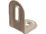 Alberts 822552 Connettore Angolare Duravis® , Rivestimento Duplex Marrone Ruggine, Dimensioni 100 X 60 X 60 Mm, Set Da 50