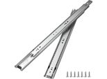 Guide Per Cassetti Succebuy Montaggio Laterale 50 Cm, 10 Coppie, Portata 45 Kg