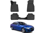 2013-2021 Bmw Serie 4 F32 Coupé F36 Gran Coupé Tappetini Tpe Nero 4 Pz