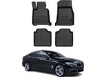 2012-2023 Bmw Serie 3 Gt F34 Tappetini Tpe Nero 4 Pezzi