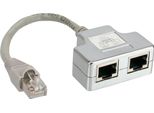 Raddoppiatore Di Porte Isdn Inline® 69932A, Da 1 Spina RJ45 A 2 Prese RJ45, Con Cavo