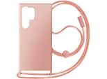 Avizar, Custodia A Catena Per Samsung Galaxy S24 Ultra 80Cm, Rosa Chiaro