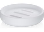 Portasapone, 11,5 Cm, Ceramica Con Rivestimento In Gomma, Bianco - Kela | Sana