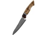 Coltello Da Cucina In Damasco YU-37463 - Utility/Brown KP37463