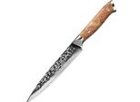 Coltello Da Cucina Damasco ZA-37477 - Utile/Marrone KP37477