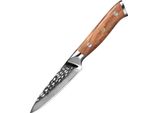 Coltello Da Cucina In Damasco ZA-37474 - Paring/Brown KP37474