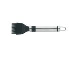 Utensili Da Cucina Brabantia Profilo Pennello In Silicone Per Pasticceria, Pennello Per Arrosti, Pennello Per Griglia, Rivestito Con Setole Corte, Acciaio Inox Opaco/Nero, 380006