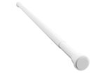 Asta Telescopica Slim Line 125 Cm - 220 Cm Bianca Asta Doccia Alu