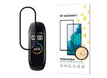 Wozinsky Super Durevole Piena Pellicola Di Vetro Colla Per L'intero Schermo Con Telaio Caso Amichevole Xiaomi Mi Band 4 / Mi Band 3 Trasparente