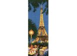 Set Punto Croce Heritage Aida "Parigi (A)"", Schema Contato, JCPA565-A, 31X11Cm"