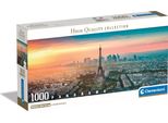 Clementoni - 1000P Panorama Paris - 98 X 33 Cm - With Poster