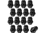 Dadi Ruota Cono M12X1,5 SW19 Per Cerchi Originali Ford Dado Nero