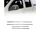 Modanature Per Finestrini Per Vw Amarok 2010-2021 Acciaio Inox Cromo 4Pz