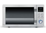 Mikrowelle Grill SEVERIN 20 Liter 2in1 MW 7751 ca. 800 W modernes LED-Display MW 7751 aus Kunststoff, gebürstetsilber Mikrowelle Mikrowelle Mit Grill Grillofen Mikrowellengerät