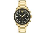 Versace - VE6K00523 - Orologio Con Bracciale - Uomo - Quarzo - Greca Dome