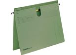 Leitz 1814-00-55 1814 Raccoglitore A Sospensione Serie 18, Pinzatura Commerciale E Ufficiale, Cartone Manila, Verde
