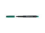 Faber-Castell 151363 Marcatore Cd Multimark Impermeabile Larghezza Del Tratto: Circa 0,6 Mm Verde